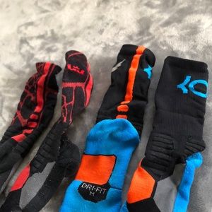 Nike Hyperelite Lebron & Kevin Durant Basketball socks authentic